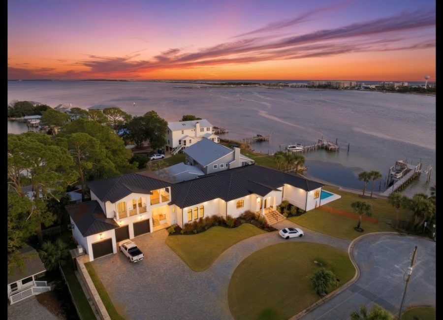 Fort Walton Beach Florida Waterfront Estate Tour | Luxury Beachfront Dream Home
