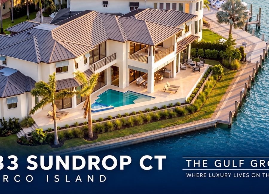 Marco Island Waterfront Home Tour | New Construction at 983 Sundrop Court