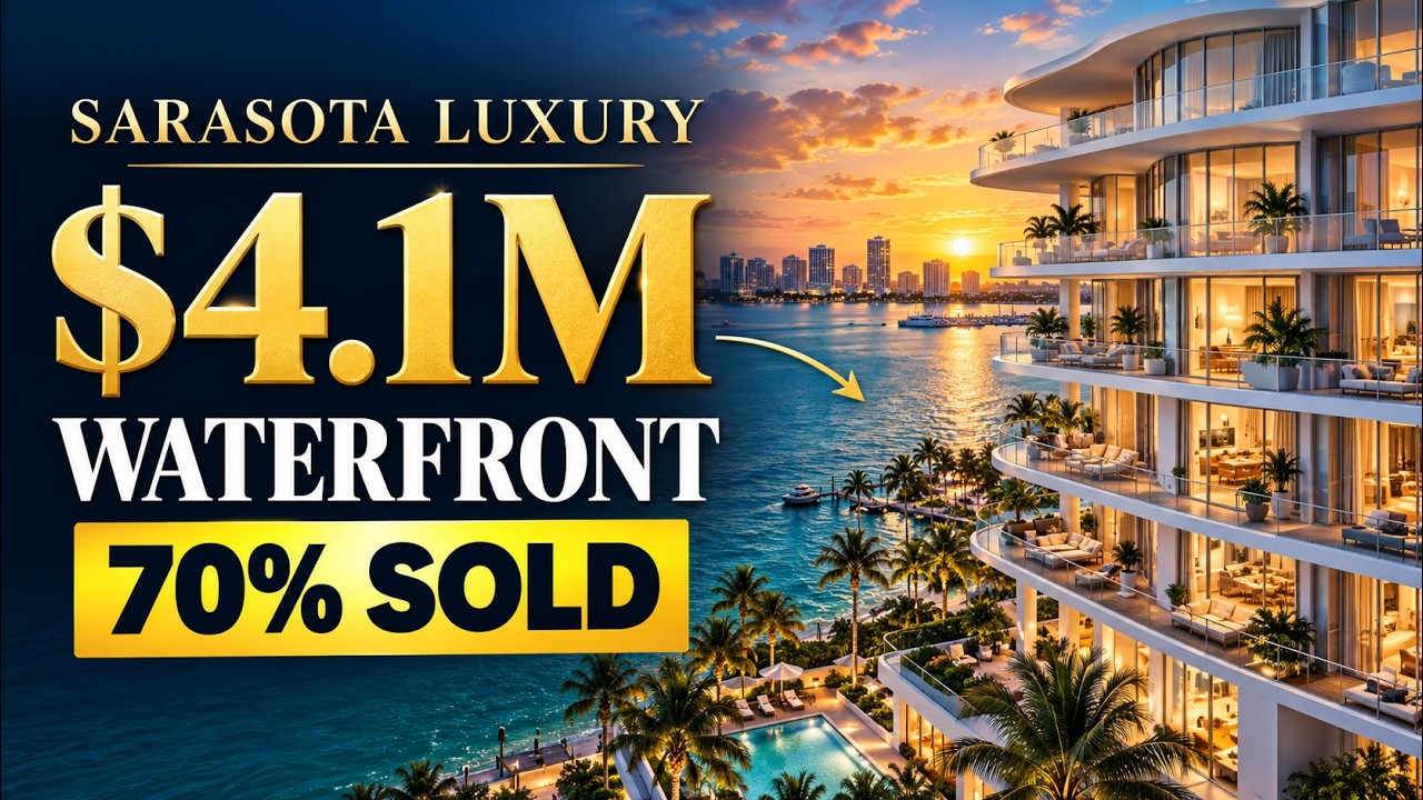 Inside Sarasota’s $4.1M Luxury Tower | Ritz Carlton Residences Sarasota Bay Tour