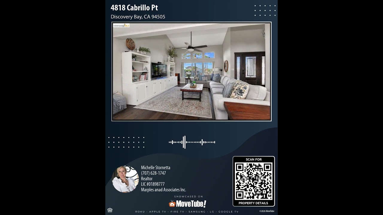 4818 Cabrillo Pt, Discovery Bay, CA 94505 | 4 Bedroom Home For Sale