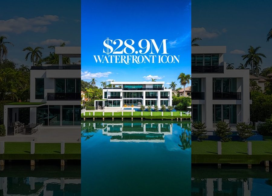 Inside a $28.9M Fort Lauderdale Waterfront Mega Mansion | #realestate #home #dream
