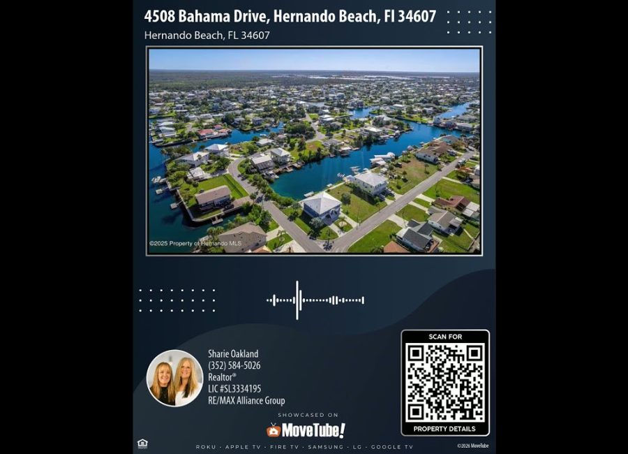 4508 Bahama Drive, Hernando Beach, Fl 34607, Hernando Beach, FL 34607 | 3 Bedroom Home For Sale