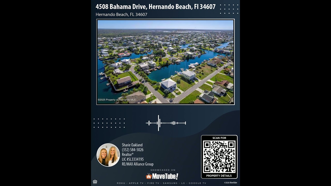4508 Bahama Drive, Hernando Beach, Fl 34607, Hernando Beach, FL 34607 | 3 Bedroom Home For Sale