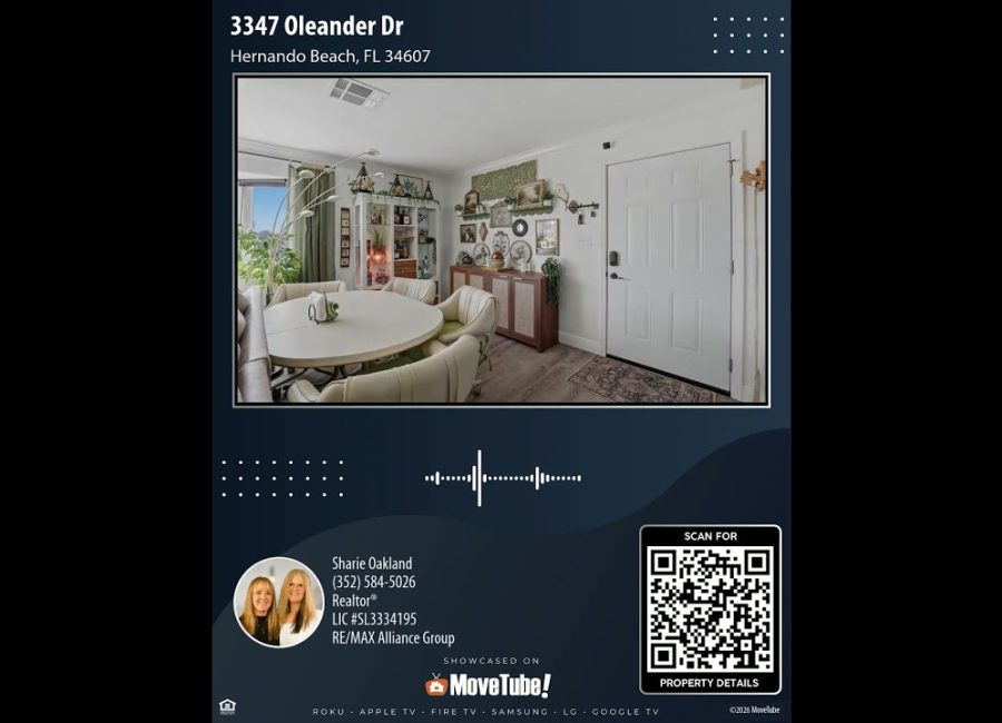 3347 Oleander Dr, Hernando Beach, FL 34607 | 2 Bedroom Home For Sale