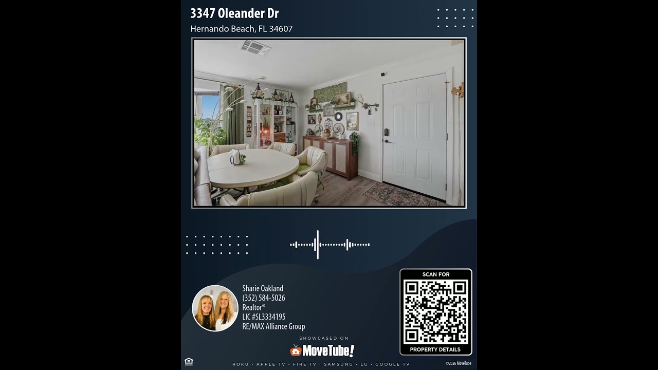 3347 Oleander Dr, Hernando Beach, FL 34607 | 2 Bedroom Home For Sale