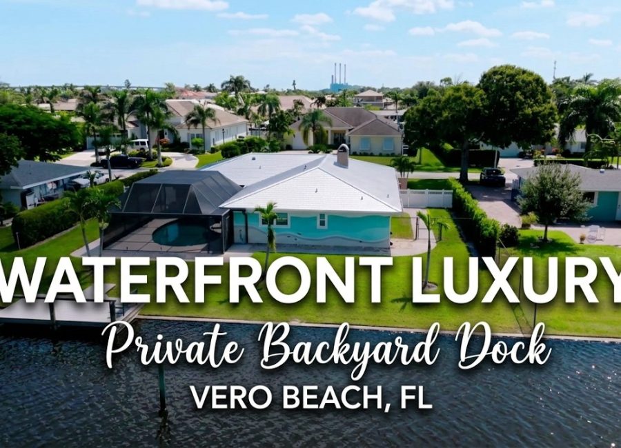 This Vero Beach Home Has Boat Access Right From the Backyard!