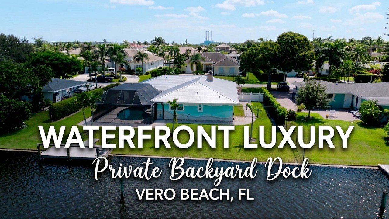 This Vero Beach Home Has Boat Access Right From the Backyard!