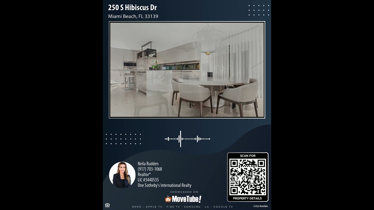 250 S Hibiscus Dr, Miami Beach, FL 33139 | 4 Bedroom Home For Rent